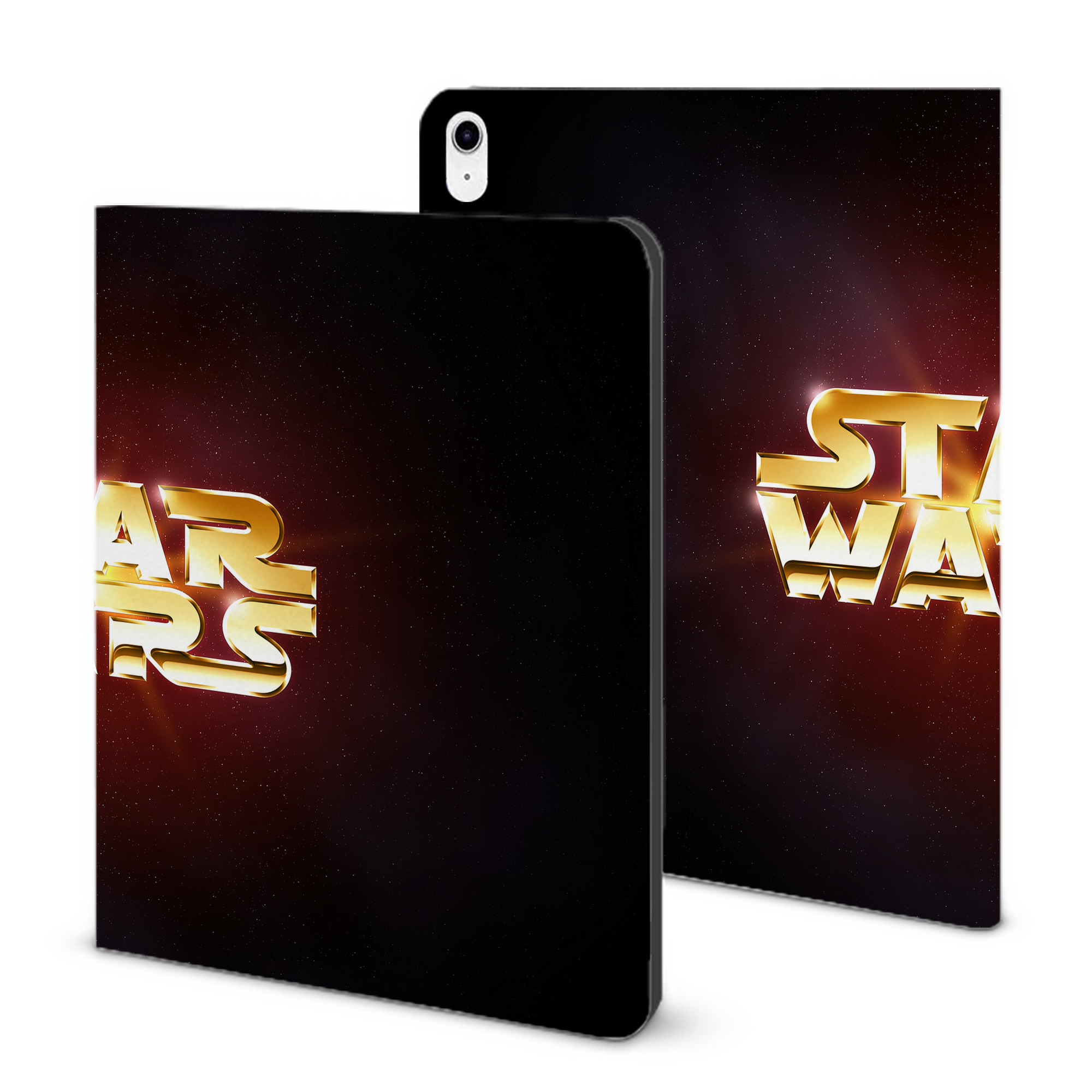 （画像用） スター・ウォーズ Star Wars IPad ケース ブック型 PUレザー TPU 耐衝撃 軽量 薄型 ペン収納なし 全面保護 IPad 各モデル対応